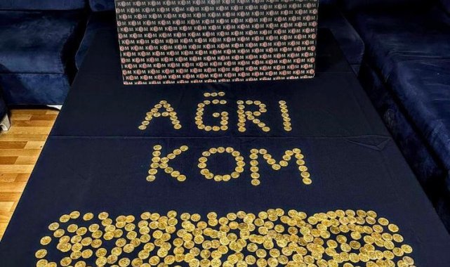 Ağrı'da tarihi eser niteliğinde 562 sikke ele geçirildi