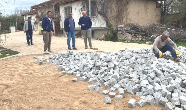 Aizanoi Antik Kenti çevresine 25 bin metrekare doğal taş döşenecek