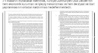 AK Parti'li Canikli: 7'li masa ulus devletini tehdit ediyor