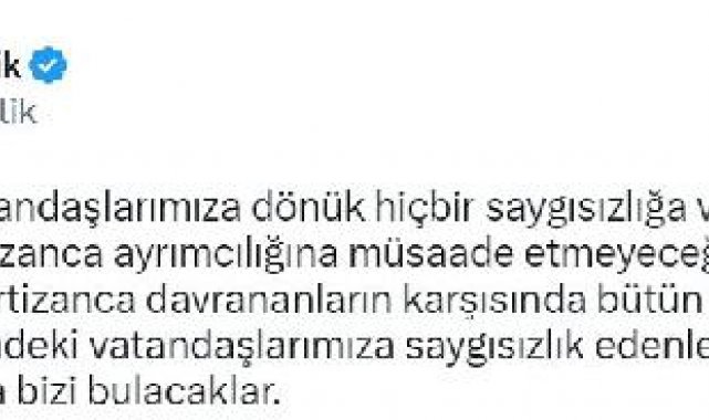 AK Parti'li Çelik: Depremzedelere saygısızlığa müsaade etmeyeceğiz