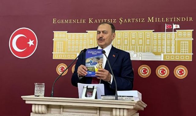 AK Parti'li Eroğlu, GAP'ı kitaplaştırdı