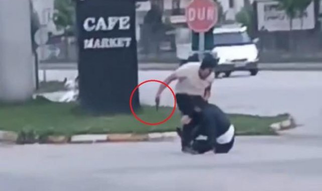 Akaryakıt istasyonundaki silahlı kavgaya 1 tutuklama