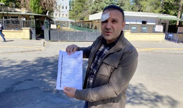 Aldığı otomobilin sahibi, 'para hesaba geçmedi' diyerek darbetti
