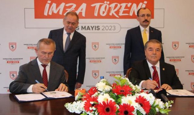 Altyapı tesislerinin bulunduğu alan 20 yıl bedelsiz Samsunspor'a tahsis edildi