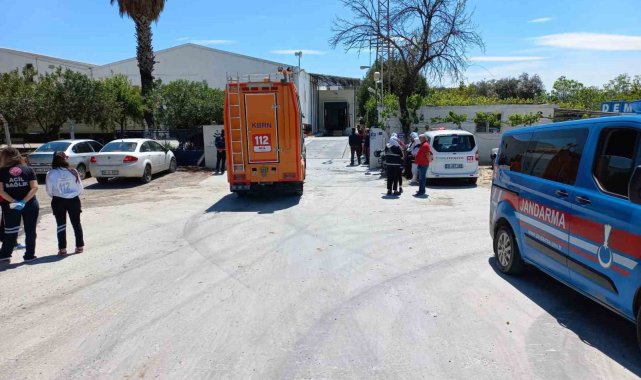 Amonyak gazından zehirlenen işçi hayatını kaybetti
