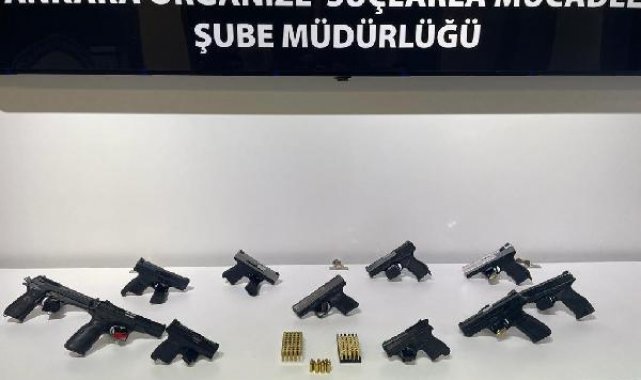 Ankara'da 'silah kaçakçılığı' operasyonu: 4 gözaltı