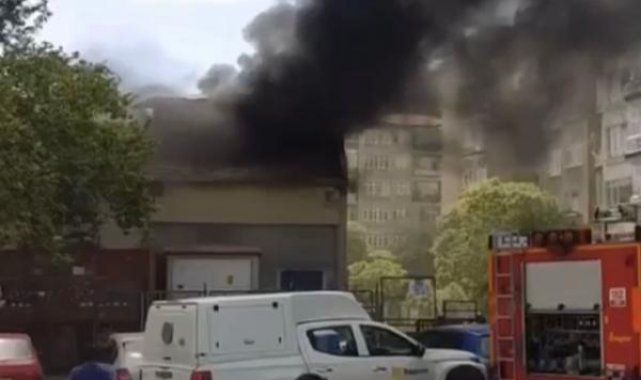 Ankara'da trafo merkezinde yangın
