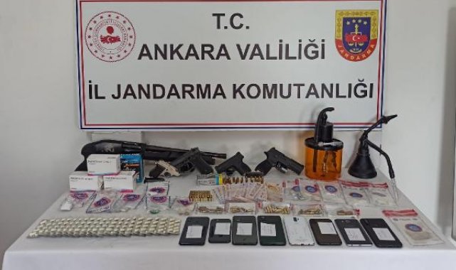 Ankara'da uyuşturucu operasyonu: 12 gözaltı