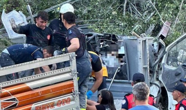 Antalya'da kaza: 2 ölü, 1 yaralı