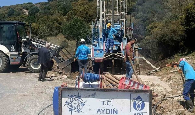 Aydın Büyükşehir Belediyesi'nden 4 farklı noktada sondaj çalışması