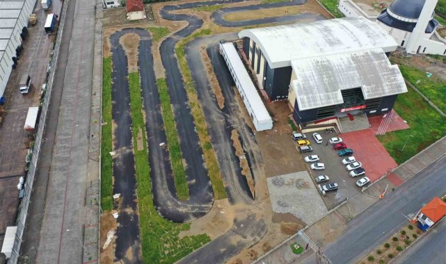 Aydın'ın en geniş çerçeveli karting pistinde sona gelindi