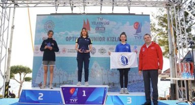 Ayvalık'ta TYF Yelken Ligi 2'nci ayak optimist yarışmaları sona erdi
