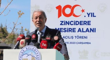 Bakan Akar: Umudumuz, tahıl anlaşmasının herhangi bir aksaklığa uğramadan devamı yönünde