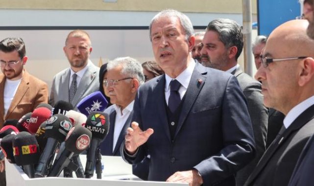 Bakan Akar'dan 'Sinan Oğan' açıklaması