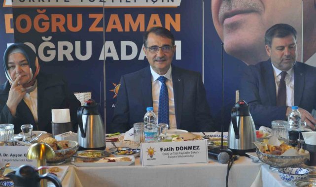 Bakan Dönmez, "Eskişehir için 5 yatırım alanı belirledik"