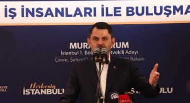 Bakan Kurum: 'Büyük Dönüşüm Yeni Fikirtepe' diyerek 12 bin konut inşa ediyoruz