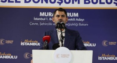 Bakan Kurum: İstanbul, 7 Mayıs'ta 14 Mayıs'ın zafer müjdesini verecek 