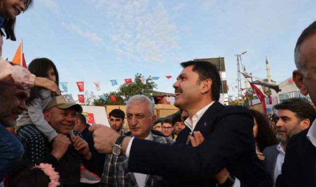 Bakan Kurum'dan Ümraniye'ye 7 müjde