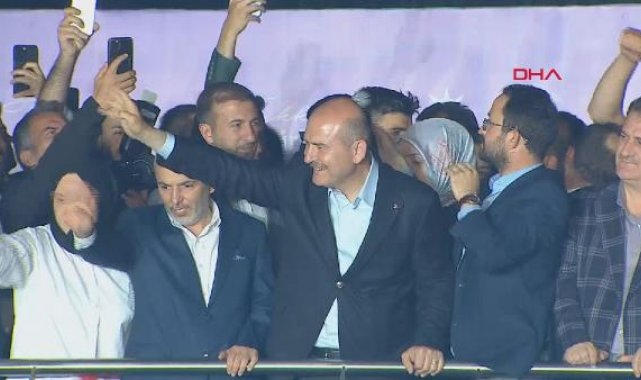 Bakan Soylu İstanbul İl Başkanlığı'nda konuştu