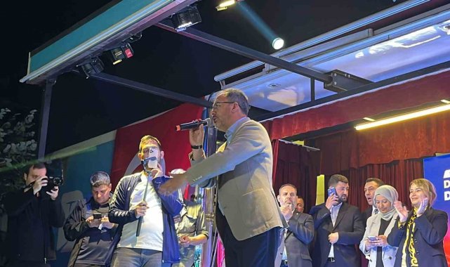 Balıkesir'de bakanlı mahalle mitingi