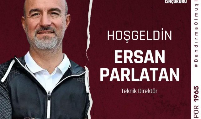 Bandırmaspor'da yeni teknik direktör Ersan Parlatan