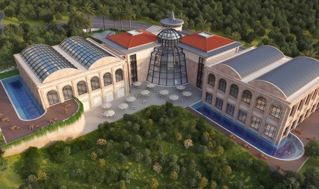 Başiskele Yeniköy Günübirlik Termal Tesisi'nde çalışmalar sürüyor