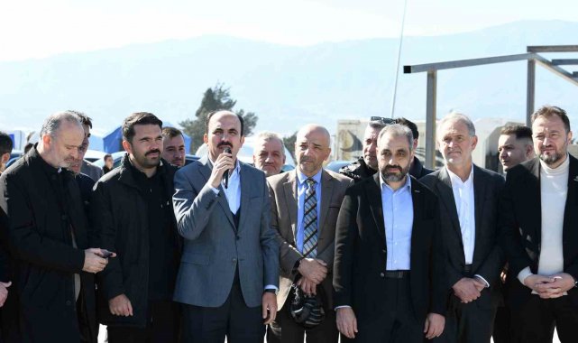Başkan Altay: "Hatay'a kazandıracağımız Konya Bedestenimiz tamamlanmak üzere"