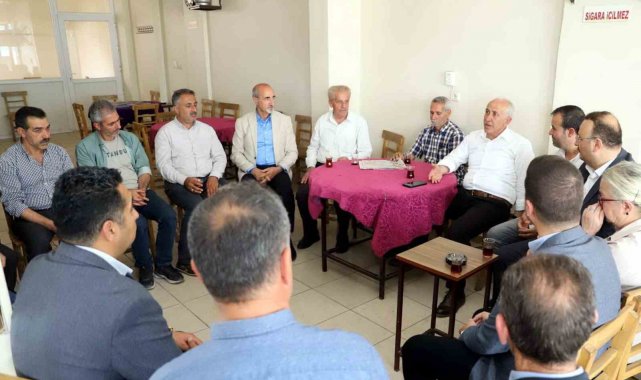 Başkan Gültak, vatandaşlarla bir araya gelmeye devam ediyor