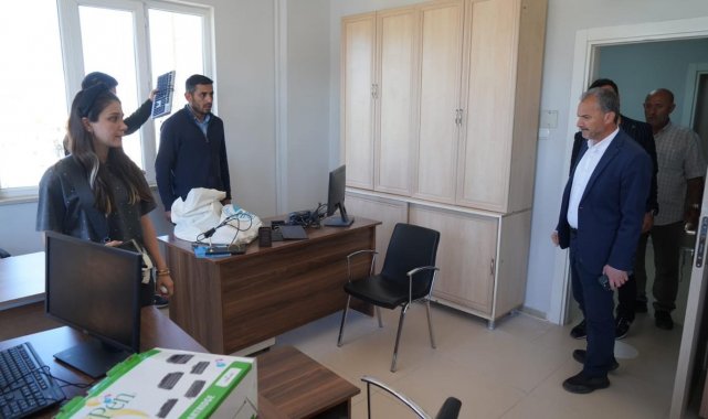 Başkan Kılınç'tan belediye personeline ziyaret