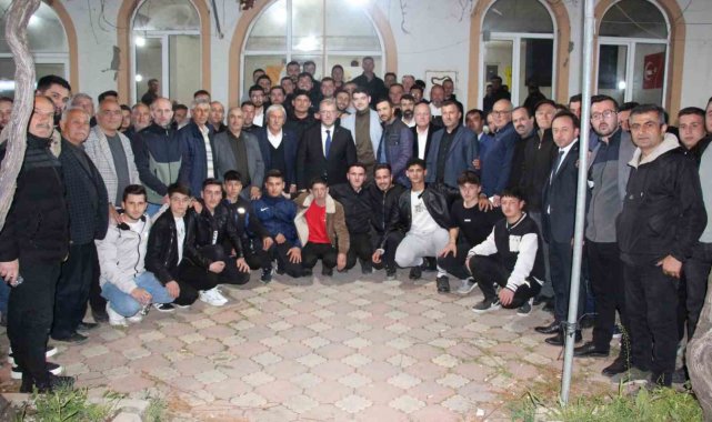 Başkan Şahin, köy ziyaretleri çerçevesinde vatandaşlar ile buluştu