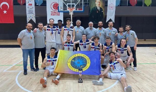 Basketbolda Türkiye şampiyonu İstanbul Beykent Üniversitesi