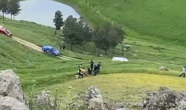 Batman'da manzara izlerken uçuruma yuvarlandı