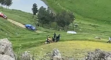 Batman'da manzara izlerken uçuruma yuvarlandı