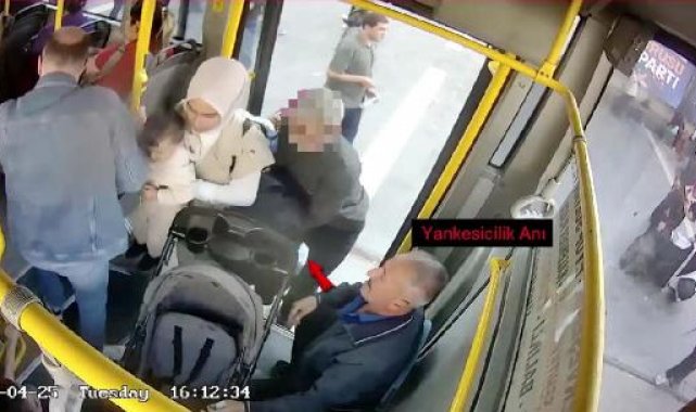 Bebekli kadına yardım bahanesi ile telefonu çalıp, kaçtı