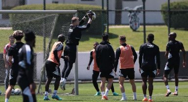 Beşiktaş taktiksel çift kale maç yaptı