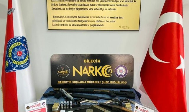 Bilecik'te uyuşturucu operasyonu, 2 kişi tutuklandı