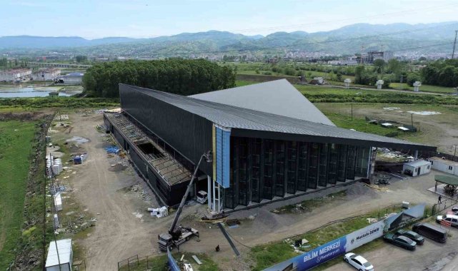 Bilim Merkezi ve Planetaryum inşaatının yüzde 88'i bitti