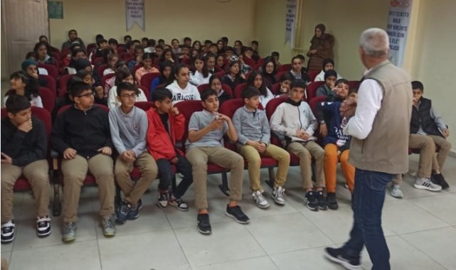 Bingöl'de öğrencilere biyolojik çeşitlilik eğitimi verildi