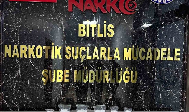 Bitlis'te uyuşturucu madde ele geçirildi