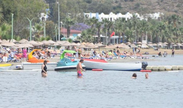 Bodrum'da oyunu kullanan soluğu plajda aldı