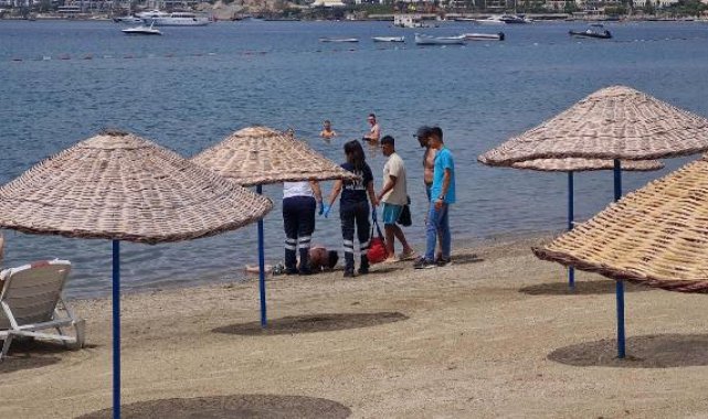 Boğulma tehlikesi geçiren Kaan'ı, çevredekiler kurtardı