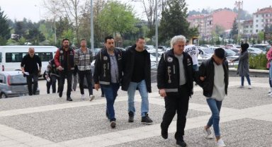 Bolu'da esnafı tehdit edip, haraç alan 4 şüpheli yakalandı