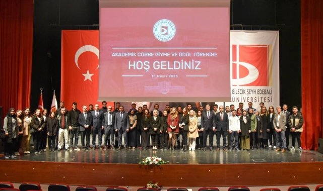BŞEÜ'de 'Akademik Cübbe Giyme ve Ödül Töreni' yapıldı