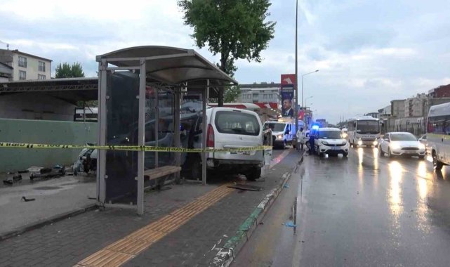 Bursa'da 2 gencin öldüğü feci kaza kamerada