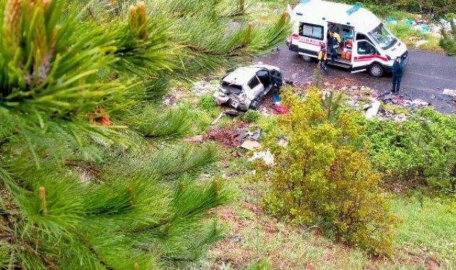 Bursa'da kaza: 1 ölü, 1 yaralı