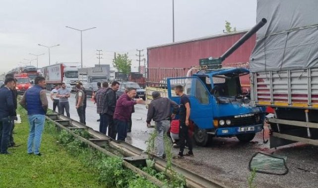 Bursa'da zincirleme kaza: 2 yaralı