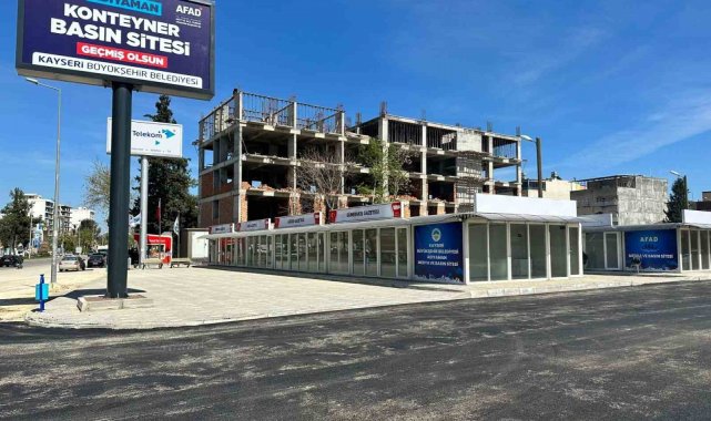 Büyükkılıç'a "Adıyaman Konteyner Basın Sitesi" teşekkürü