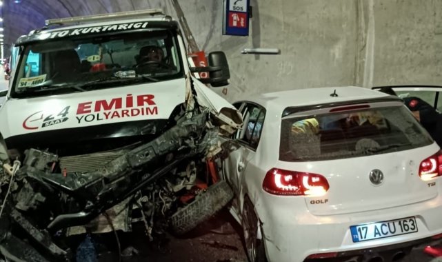 Çanakkale tünelinde acı kaza...1 kişi hayatını kaybetti