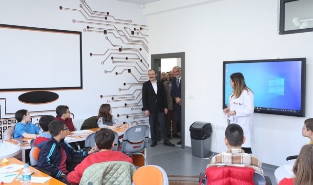 Canik Keşif Kampüsü'nde uygulamalı eğitim