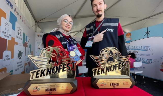 Canik'e TEKNOFEST'te ödül yağmuru